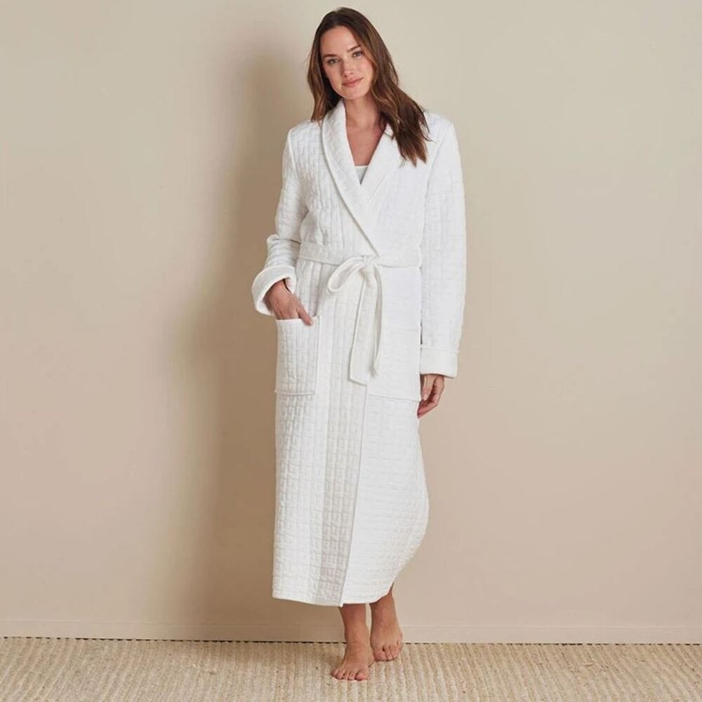 Air Layer Robe - White, M